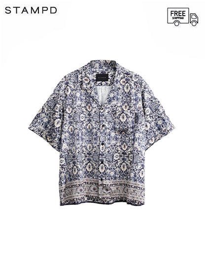 40%OFF【STAMPD - スタンプド】RUG CAMP COLLAR BUTTONDOWN V2 SAW (シャツ/ラグ)