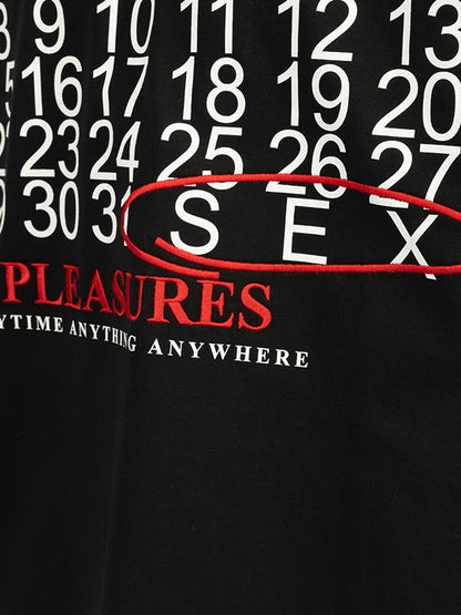 【PLEASURES - プレジャーズ】CALENDAR HEAVYWEIGHT T-SHIRT