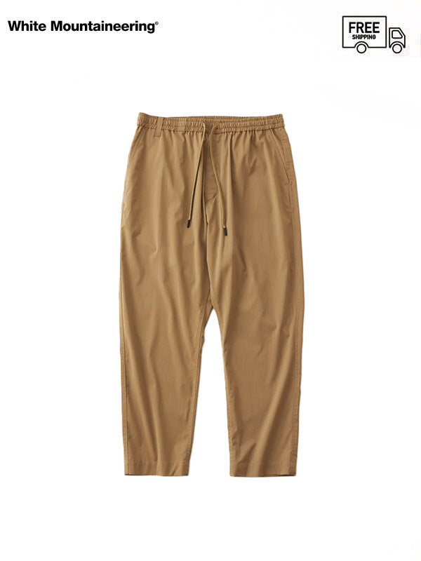 【White Mountaineering - ホワイトマウンテニアリング】TAPERED PANTS / BEIGE(パンツ/ベージュ)