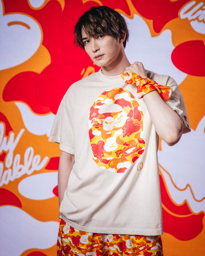 【EMOTIONALLY UNAVAILABLE - エモーショナリー アンアベイラブル】EU APE SS TEE / IVORY (Tシャツ/アイボリー)
