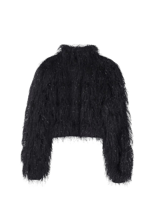 【JOHN LAWRENCE SULLIVAN - ジョンローレンスサリバン】FRINGE JACKET（ジャケット/ブラック)