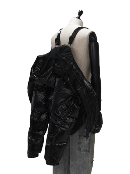 【JG1 - ジェージーワン】MAG-4 Down Jacket / liquid black （ダウンジャケット/ブラック)