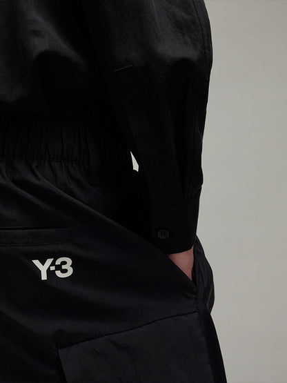 【Y-3 -ワイスリー】NYL PANT/BLACK(ナイロンパンツ/ブラック)