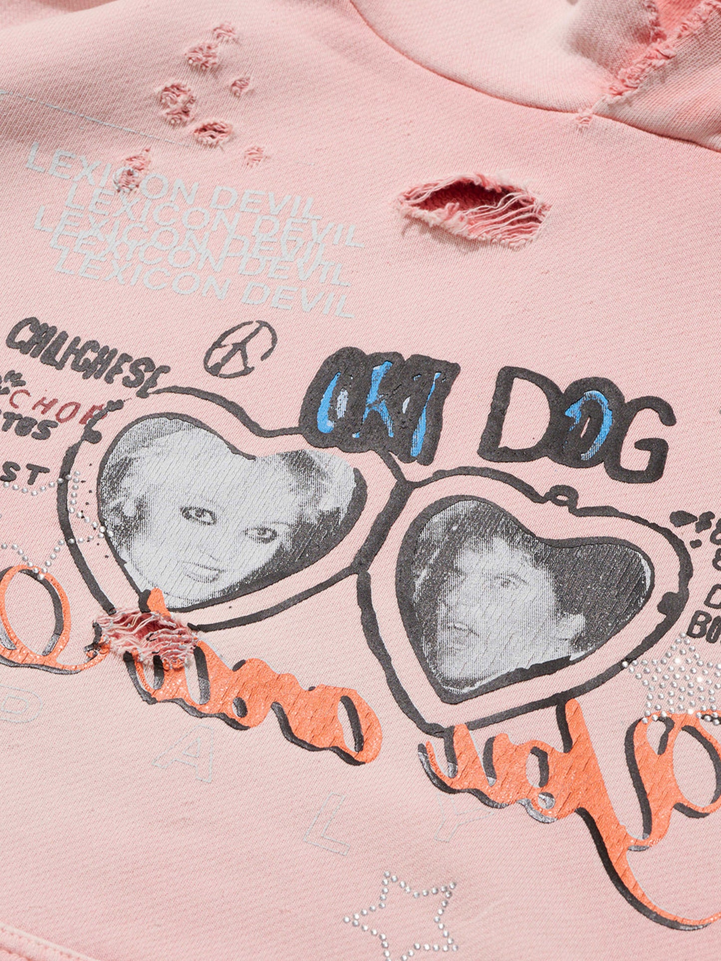 【PALY HOLLYWOOD - パリーハリウッド】OKI DOG HOODIE / PINK (フーディー/ピンク)