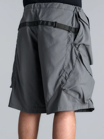 【ACRONYM - アクロニウム】SP56A-M / Nylon Stretch Double Cargo Short Pant Gen. 1 / Grey(ショーツ/グレー)