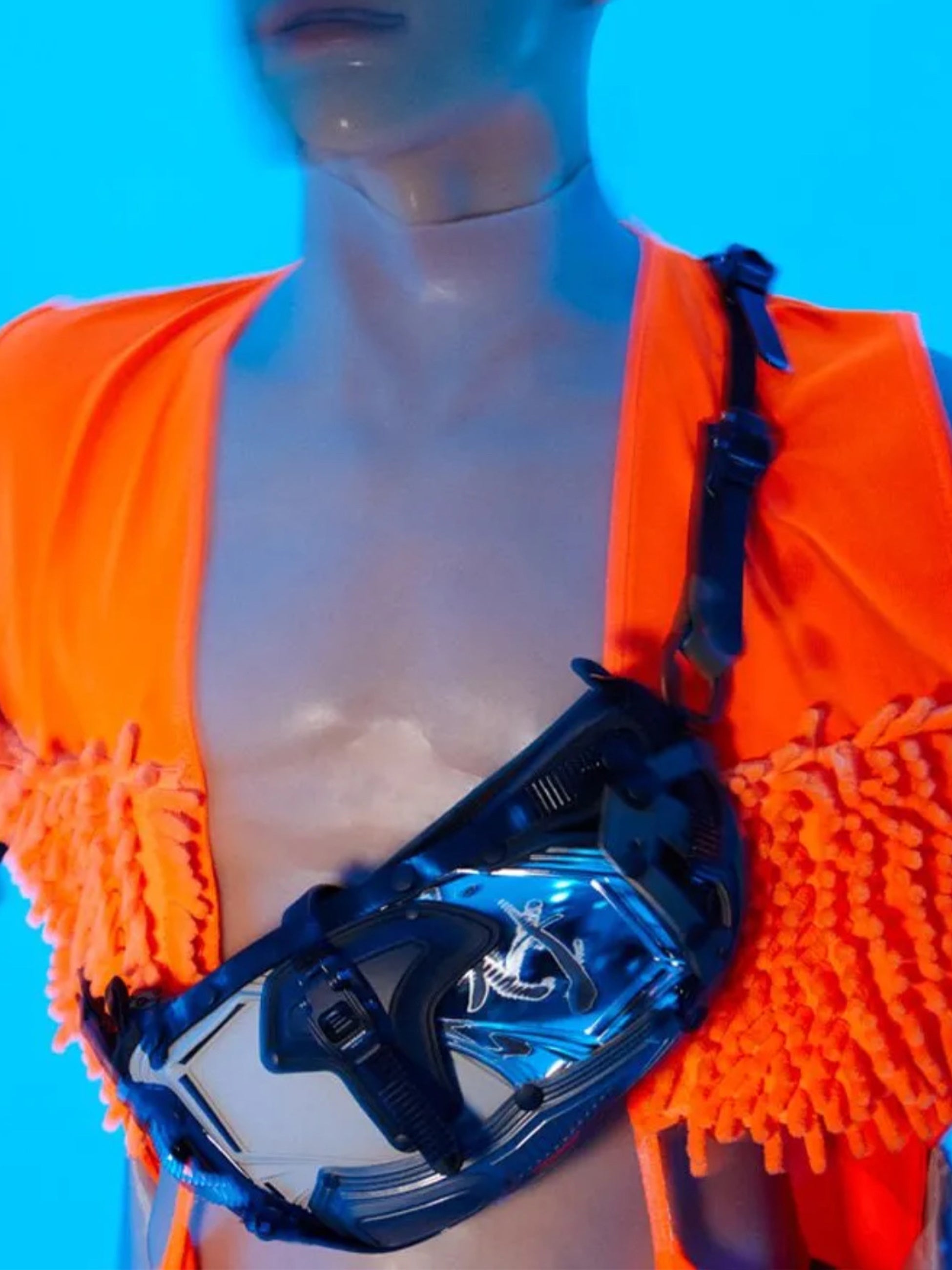 INNERRAUM - インナーラム】OBJECT I30 FANNY PACK / GREY&BLACK