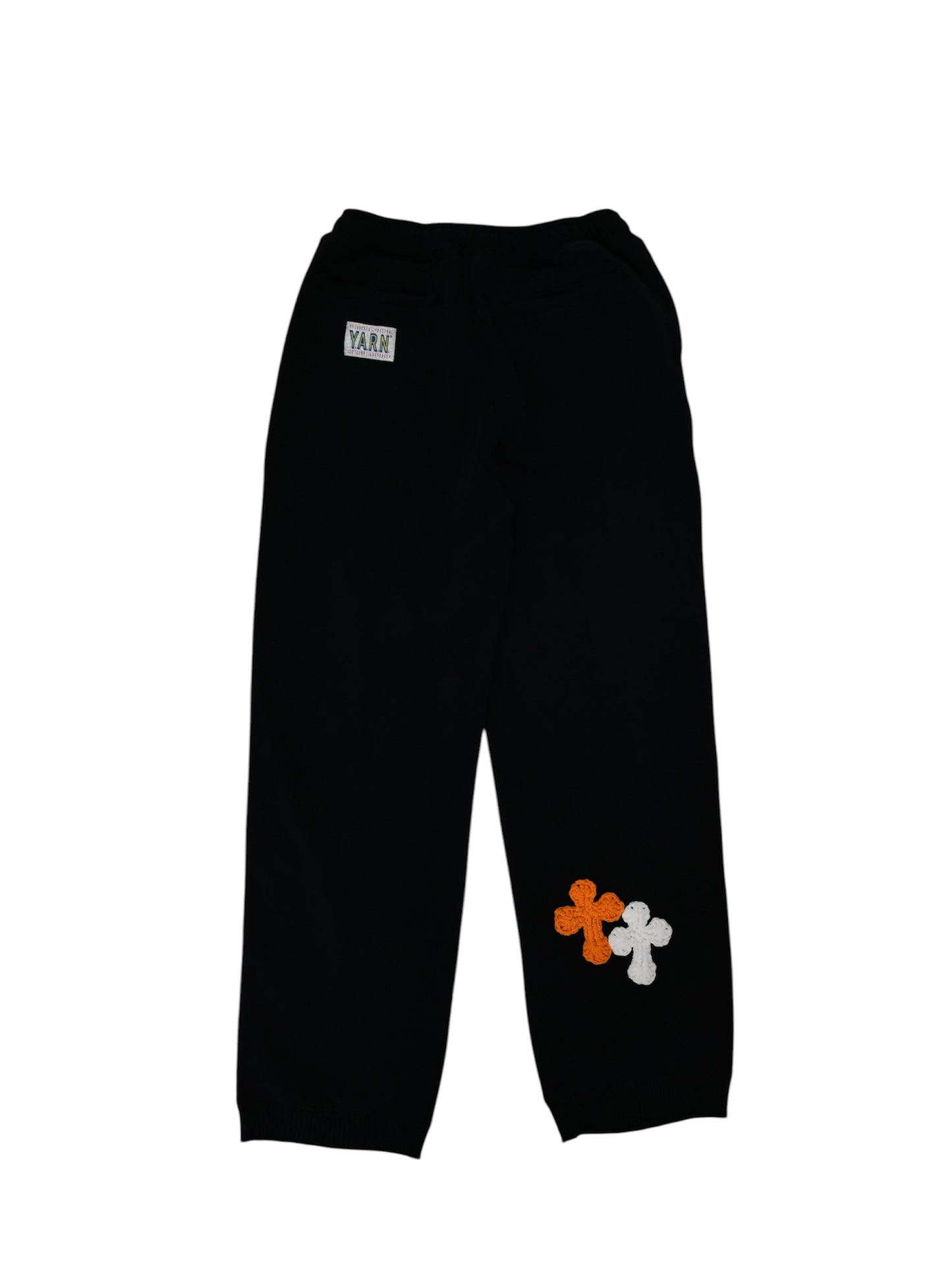 【Perfect ribs® × Y.A.R.N.】Straight Wide Pants (スウェットパンツ/ブラック)