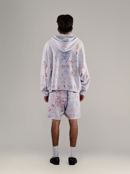【PALY HOLLYWOOD - パリーハリウッド】JOSHUA TREE SWEATSHORT / MULTI(ショーツ/マルチ)