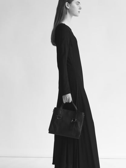 【Discord Yohji Yamamoto - ディスコード ヨウジヤマモト】Zipper Shoulder / Black (バッグ/ブラック)