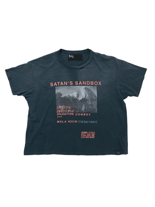 【PALY HOLLYWOOD - パリーハリウッド】Satan's Sandbox Tee / Black(Tシャツ/ブラック)