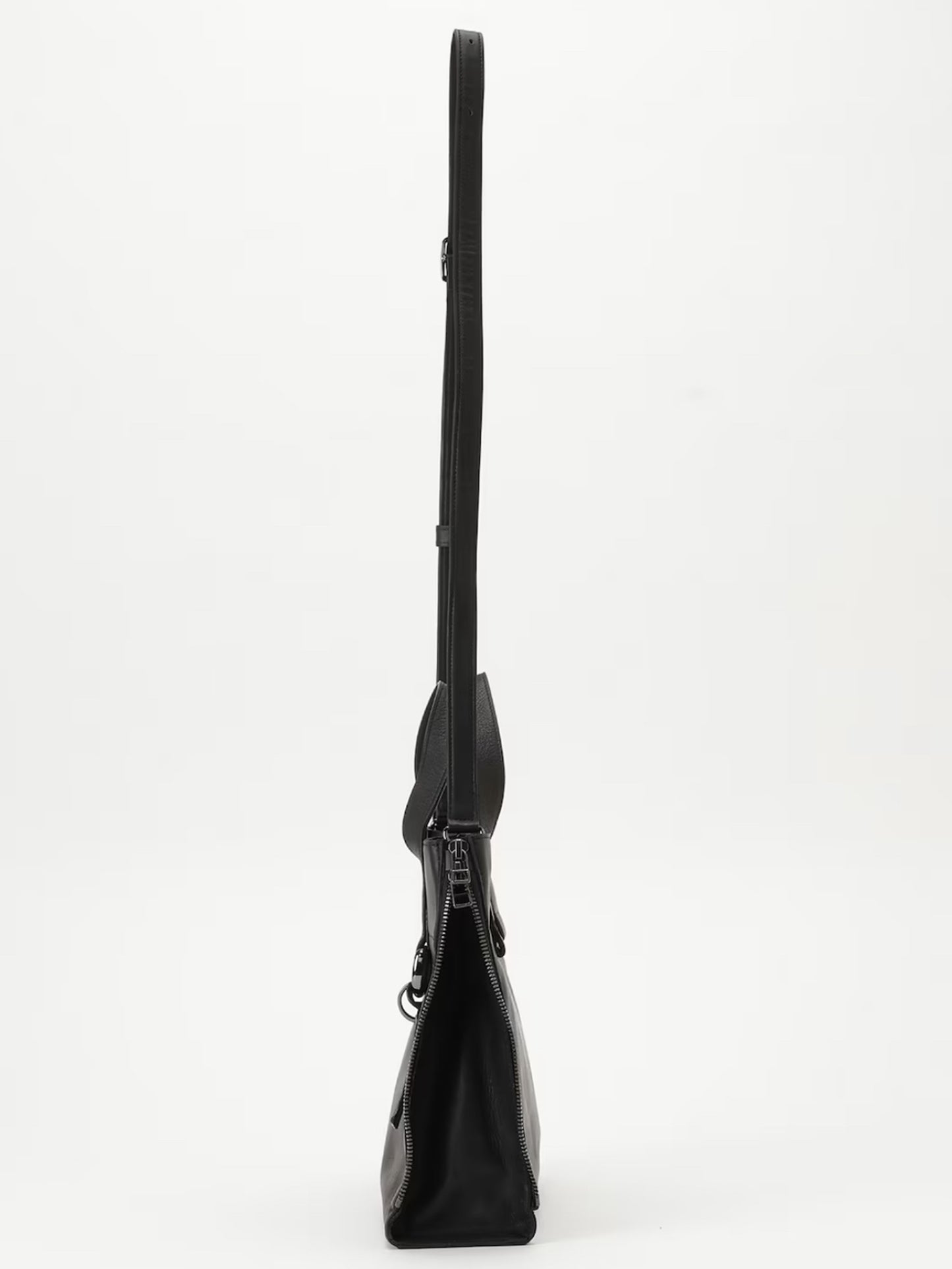 【Discord Yohji Yamamoto - ディスコード ヨウジヤマモト】Zipper Shoulder / Black (バッグ/ブラック)