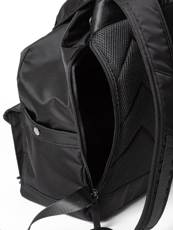 【MAKAVELIC - マキャべリック】GRACE DOUBLE POCKET2 BACKPACK / BLACK (バッグ/ブラック)