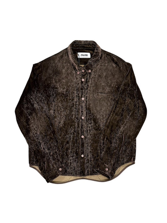 【MAGLIANO - マリアーノ】MINI GRAMPA SHIRT / BROWN(シャツ/ブラウン)