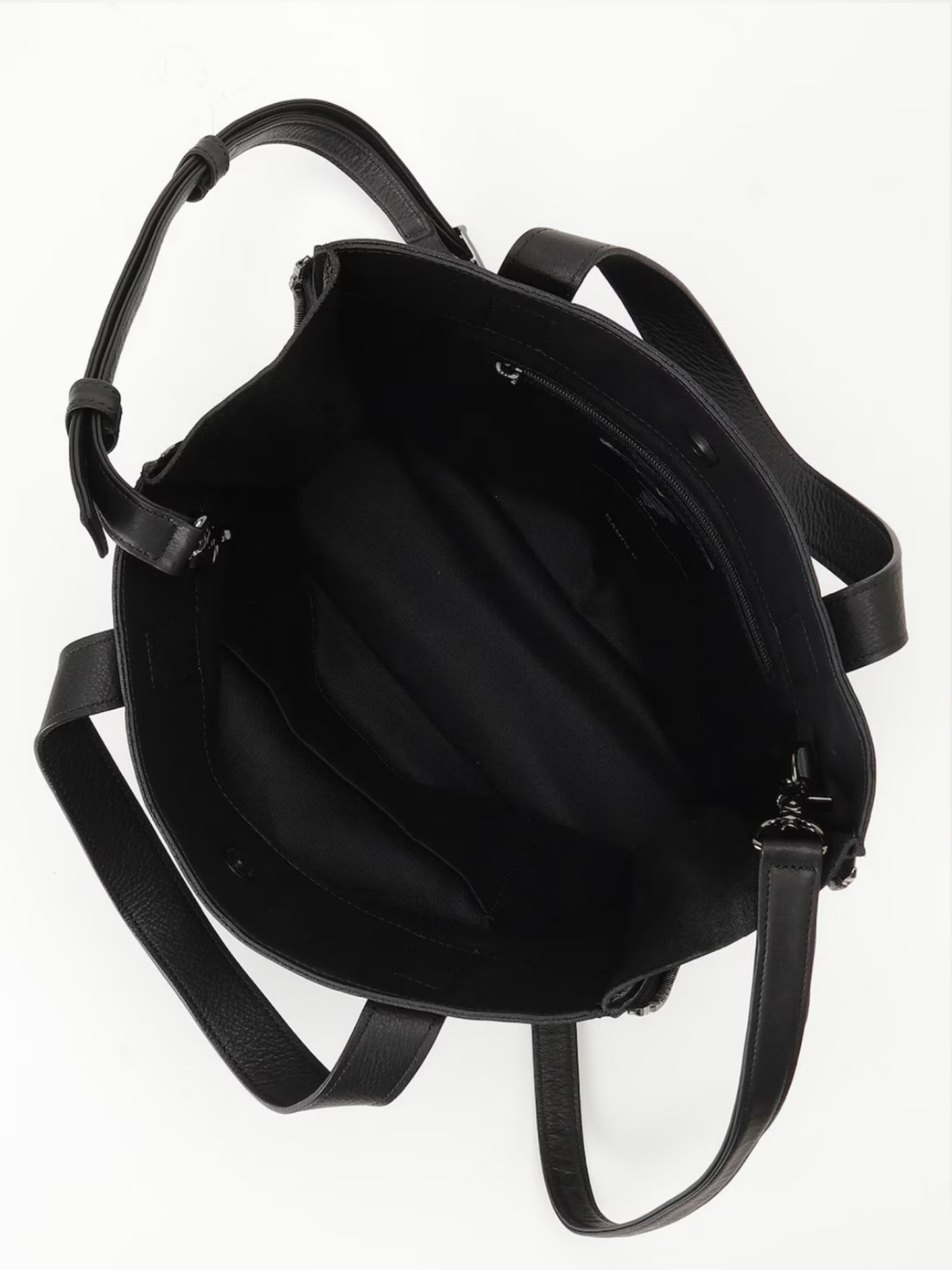【Discord Yohji Yamamoto - ディスコード ヨウジヤマモト】Zipper Shoulder / Black (バッグ/ブラック)