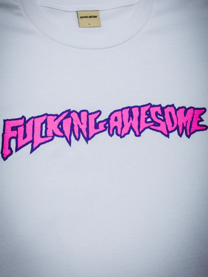 【Fucking Awesome- ファッキングオーサム】2025 STAMP LOGO TEE /  WHITE（Tシャツ/ホワイト）