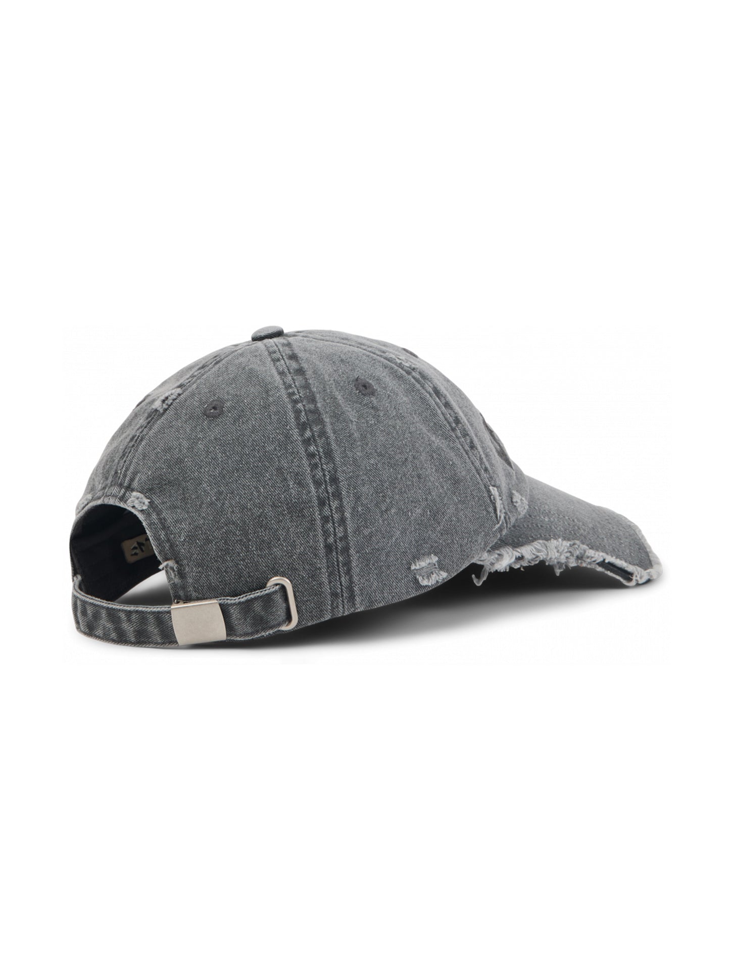 【CAMPER LAB  - カンペールラボ】DISTORTED WASHED CAPS / FADED BLACK DISTORTED  (キャップ/ウォッシュドブラック)