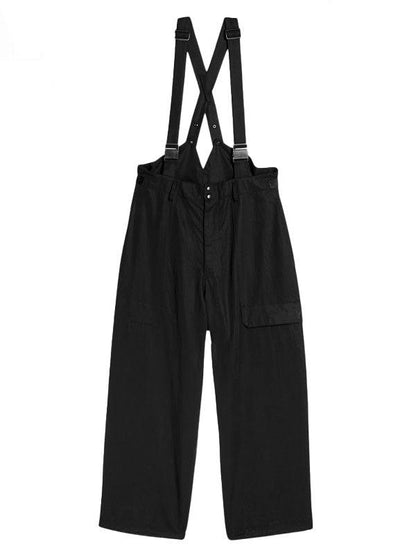 【Y-3 -ワイスリー】SUSPENDER PANTS/BLACK(サスペンダーパンツ/ブラック)