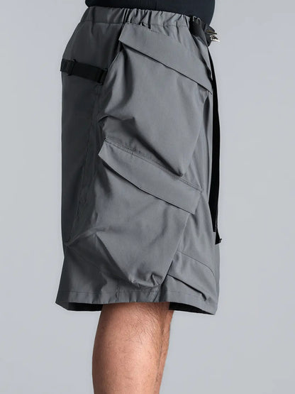 【ACRONYM - アクロニウム】SP56A-M / Nylon Stretch Double Cargo Short Pant Gen. 1 / Grey(ショーツ/グレー)