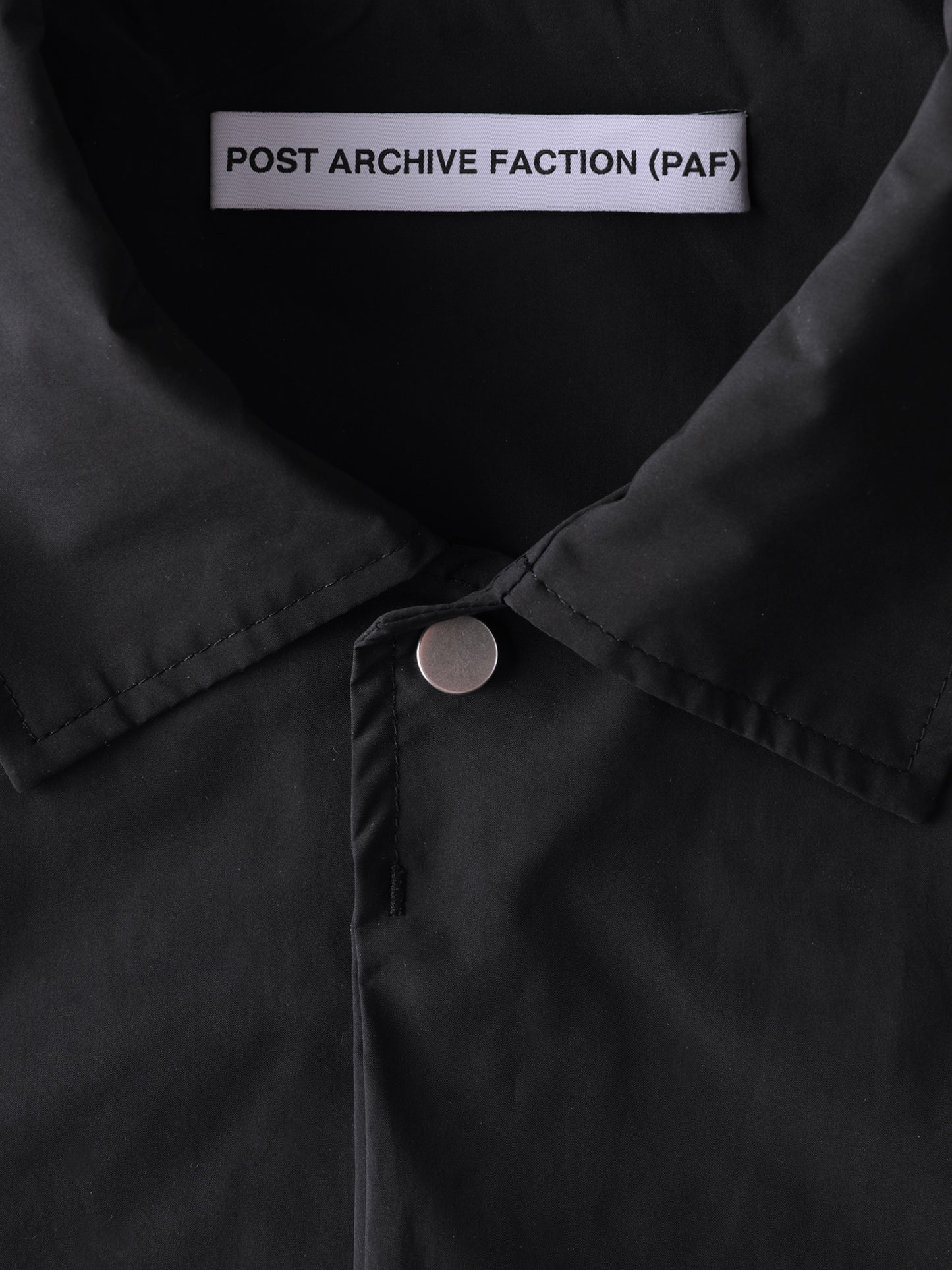 【POST ARCHIVE FACTION - ポストアーカイブファクション】  8.0 COACH JACKET RIGHT (ジャケット/ブラック)