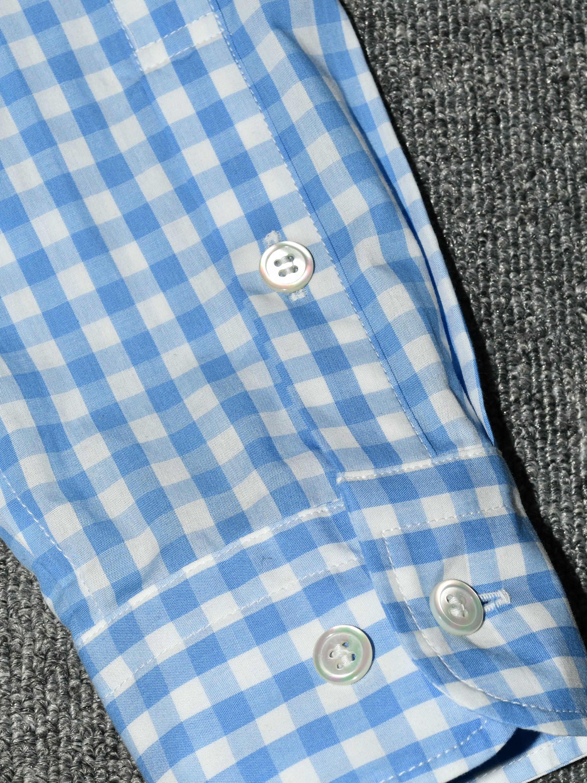TSTS -ティーエスティーエス】TSTS GINGHAM SHIRT / BLUE CHECK (T