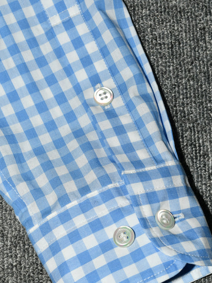 【TSTS -ティーエスティーエス】TSTS GINGHAM SHIRT / BLUE CHECK (Tシャツ/ブルーチェック)