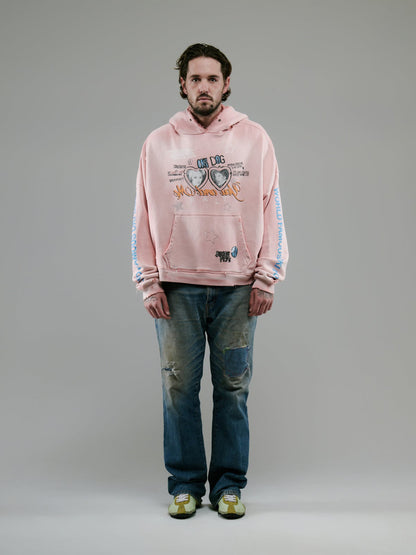 【PALY HOLLYWOOD - パリーハリウッド】OKI DOG HOODIE / PINK (フーディー/ピンク)