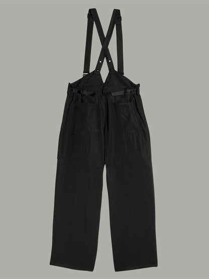 【Y-3 -ワイスリー】SUSPENDER PANTS/BLACK(サスペンダーパンツ/ブラック)