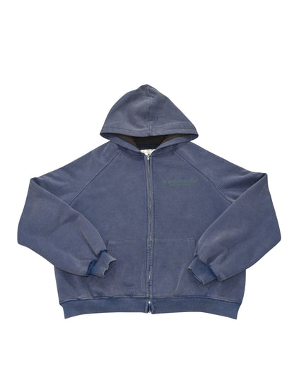 【BASKETCASE  - バスケットケース】SIREN THERENAL LINED ZIP UP / NAVYBLUE (パーカー/ネイビーブルー)