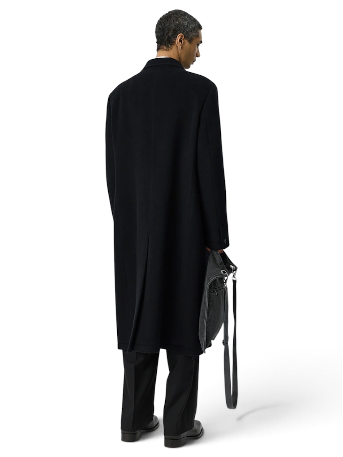 【mfpen - エムエフペン】  Conference Coat /  Black Recycled Wool  (コート/ブラックリサイクルウール)