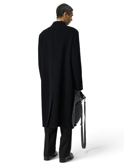 【mfpen - エムエフペン】  Conference Coat /  Black Recycled Wool  (コート/ブラックリサイクルウール)