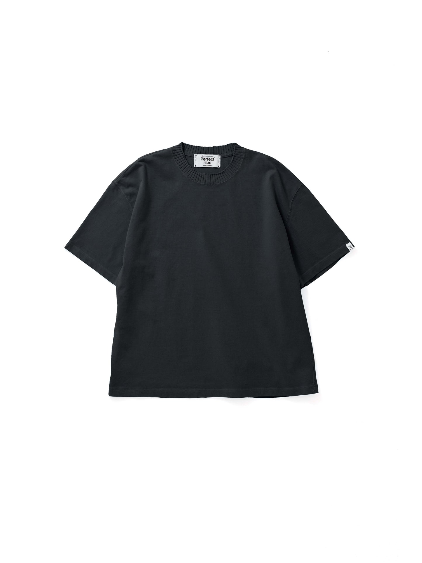 【Perfect ribs® - パーフェクトリブス】Short Sleeve T Shirts / Black (Tシャツ/ブラック)