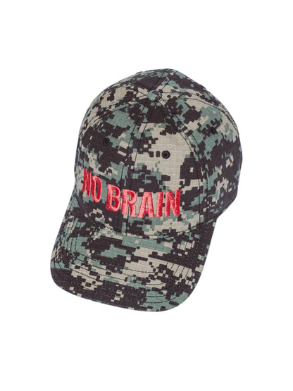 【Fucking Awesome- ファッキングオーサム】NO BRAIN 6 PANEL SNAPBACK/ CAMO（キャップ/カモフラージュ)