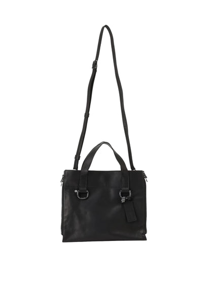【Discord Yohji Yamamoto - ディスコード ヨウジヤマモト】Zipper Shoulder / Black (バッグ/ブラック)