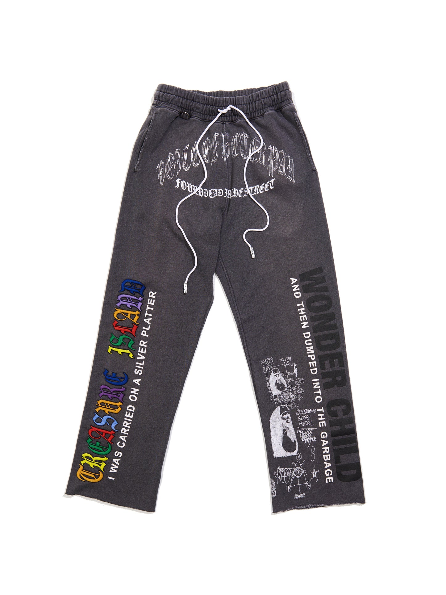 【PALY HOLLYWOOD - パリーハリウッド】BOBBY DRISCOLL SWEATPANT / BLACK (スウェットパンツ/ブラック)