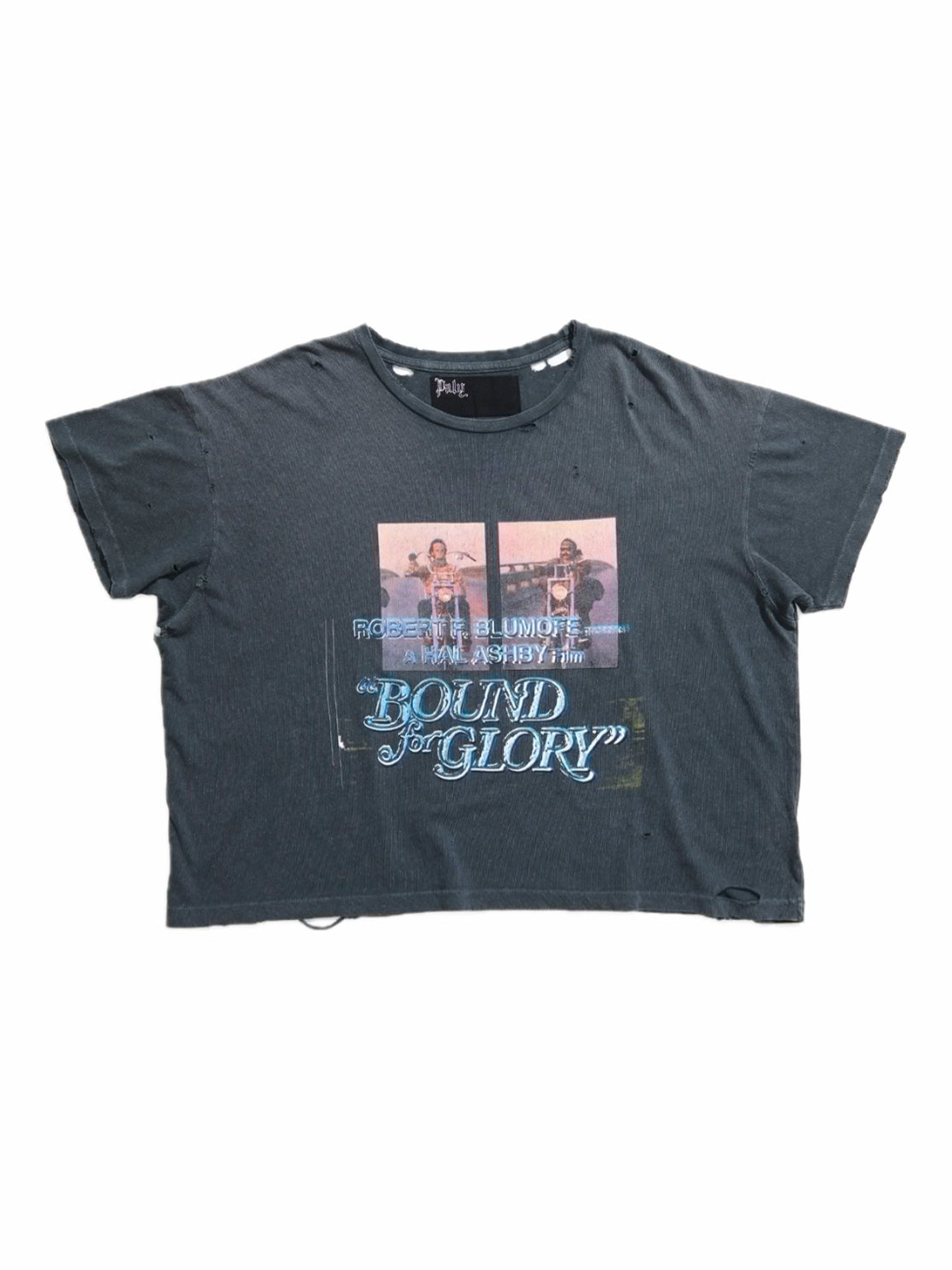 【PALY HOLLYWOOD - パリーハリウッド】BOUND FOR GLORY TEE / VINTAGE BLACK(Tシャツ/ブラック)