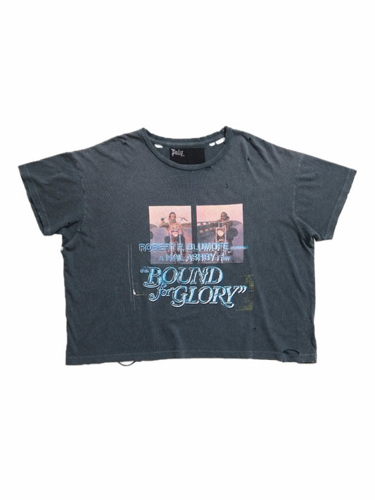 【PALY HOLLYWOOD - パリーハリウッド】BOUND FOR GLORY TEE / VINTAGE BLACK(Tシャツ/ブラック)