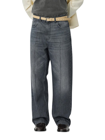 【mfpen - エムエフペン】CEREMONY JEANS  / STONEWASHED GREY (デニムパンツ/ストーンウォッシュ)