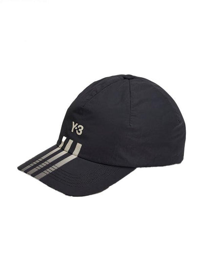 【Y-3 -ワイスリー】Y-3 STRP CAP/BLACK(キャップ/ブラック)