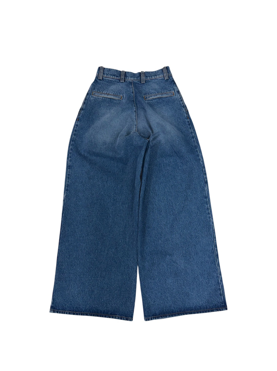 【ERL - イーアールエル】UNISEX PLEATED JEANS / BLUE (デニムパンツ/ブルー)