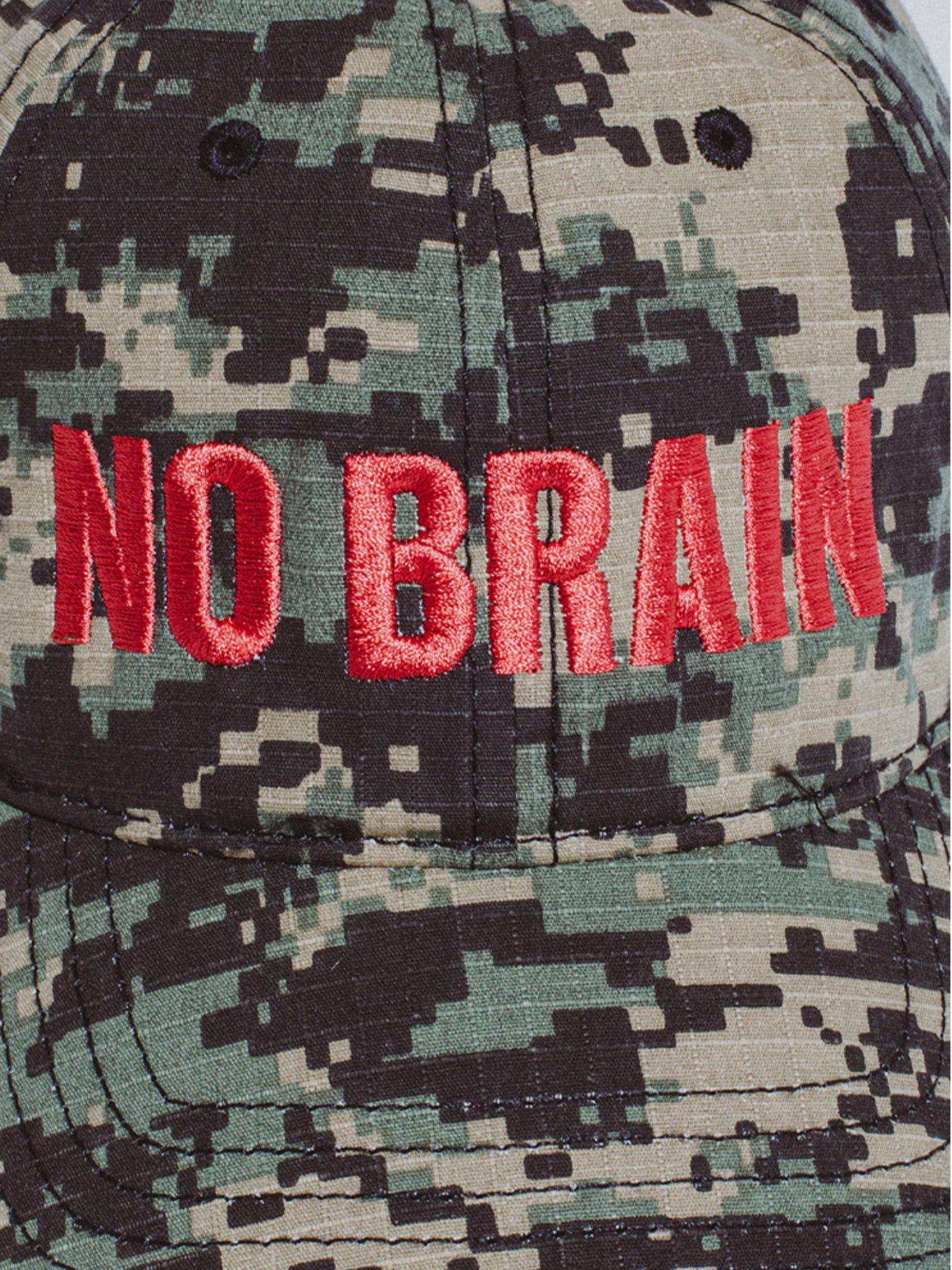 【Fucking Awesome- ファッキングオーサム】NO BRAIN 6 PANEL SNAPBACK/ CAMO（キャップ/カモフラージュ)