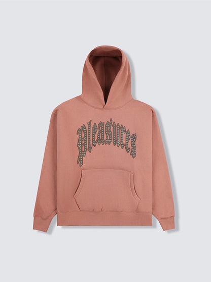 【PLEASURES - プレジャーズ】TWITCH STUDDED HOODIE / CRAY (フーディー/クレイ)