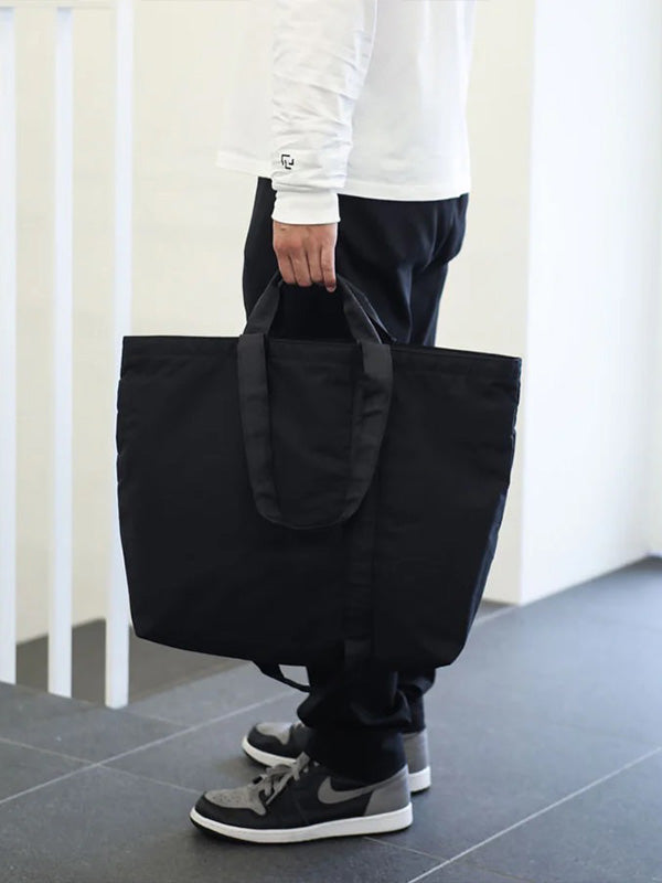 【RAMIDUS - ラミダス】RAMIDUS TOTE BAG (L) / BLACK (バッグ/ブラック)