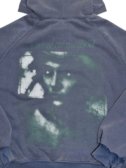 【BASKETCASE  - バスケットケース】SIREN THERENAL LINED ZIP UP / NAVYBLUE (パーカー/ネイビーブルー)