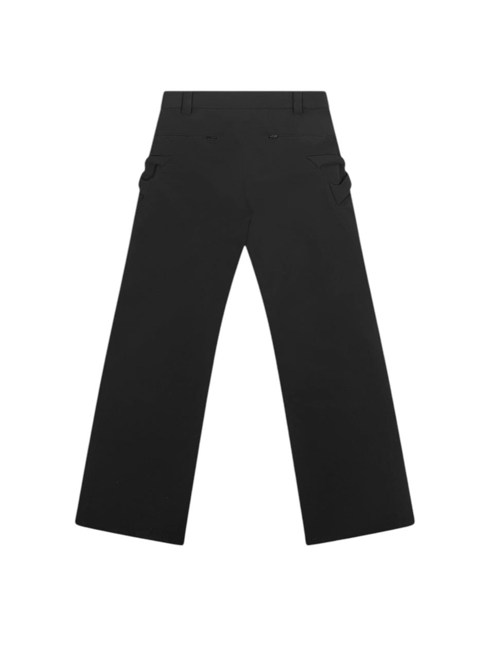 【HELIOT EMIL  - エリオットエミル】TACK TROUSERS / BLACK (パンツ/ブラック)