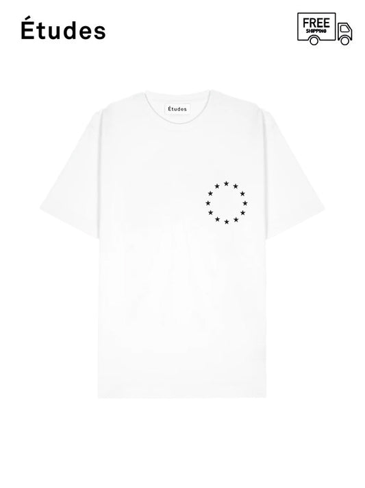【Études - エチュード】WONDER EUROPA SS TEE / WHITE (Tシャツ/ホワイト)