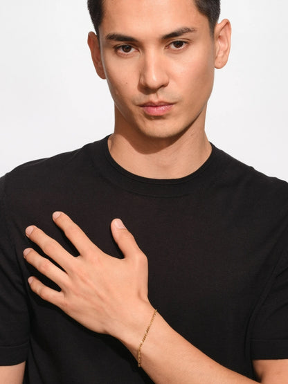 【TOM WOOD - トムウッド】Bo Bracelet Slim Gold(ブレスレット/ゴールド)