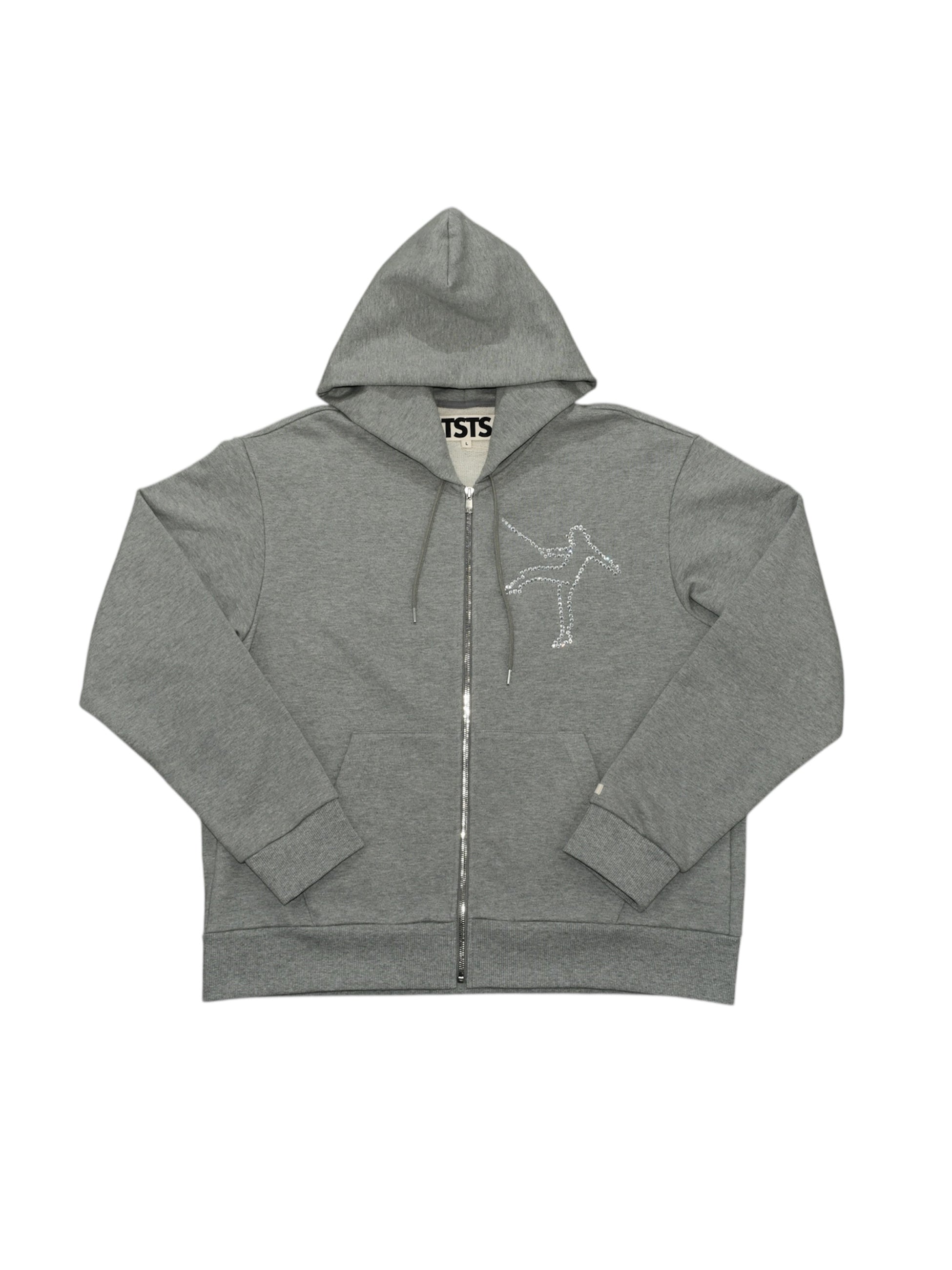 TSTS -ティーエスティーエス】BEAUTY ZIP UP / GREY (パーカー/グレー