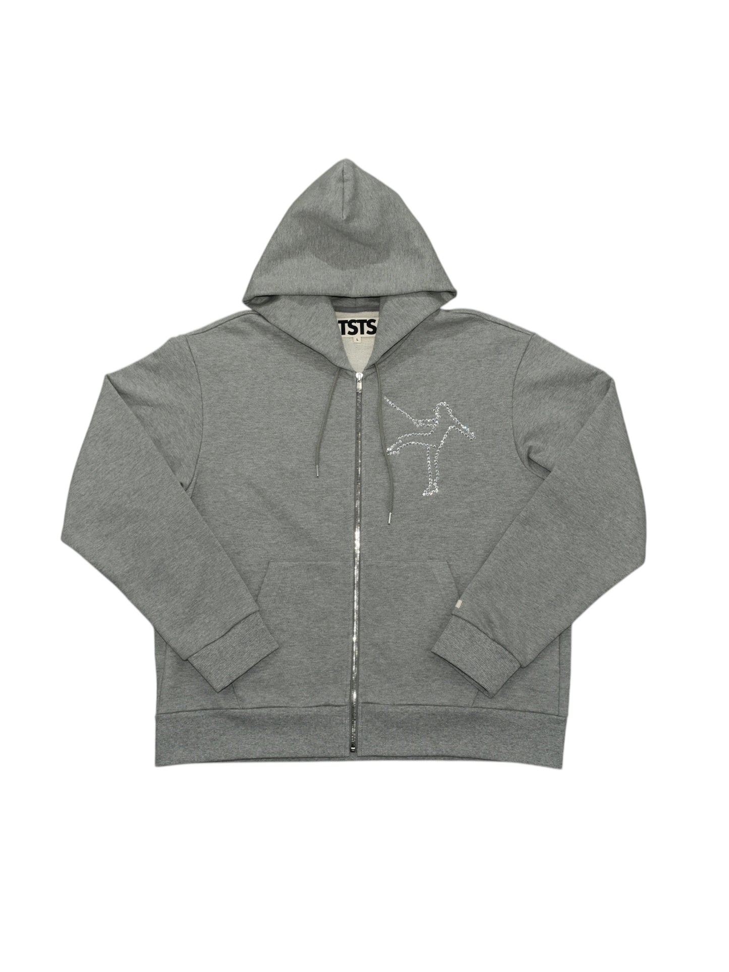 【TSTS -ティーエスティーエス】BEAUTY ZIP UP / GREY (パーカー/グレー)