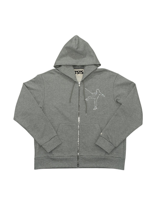 【TSTS -ティーエスティーエス】BEAUTY ZIP UP / GREY (パーカー/グレー)