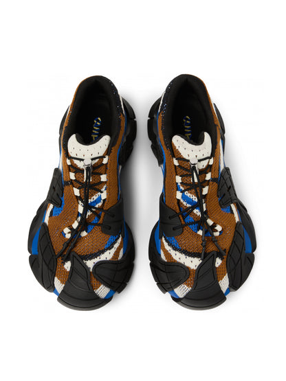 【CAMPER LAB  - カンペールラボ】Tormenta / Blue Black Textile Sneakers (シューズ/ブラック)